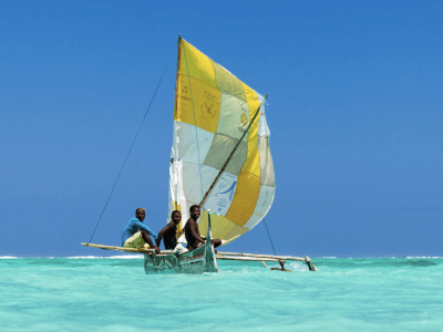 wind boat in Madagascar